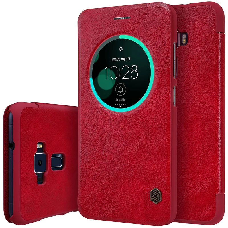 Чехол NILLKIN Qin для Asus Zenfone 3 ZE552KL чехол защитный телефона s чехол|case phone covers|phone cases for