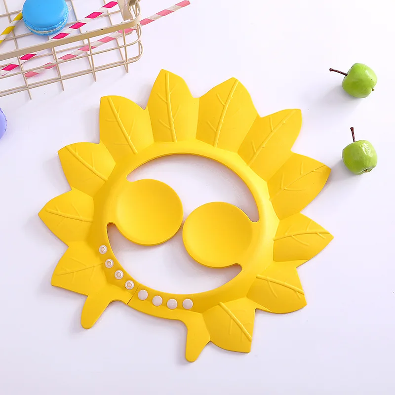 Детская водонепроницаемая шапочка для шампуня мультяшная можно регулировать