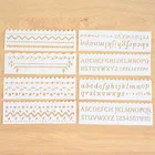 8 шт. трафарет с буквенным раскрашиванием, тиснение, ажурная живопись, шаблон сделай сам, альбом для скрапбукинга, декоративный номер, офисные и школьные принадлежности