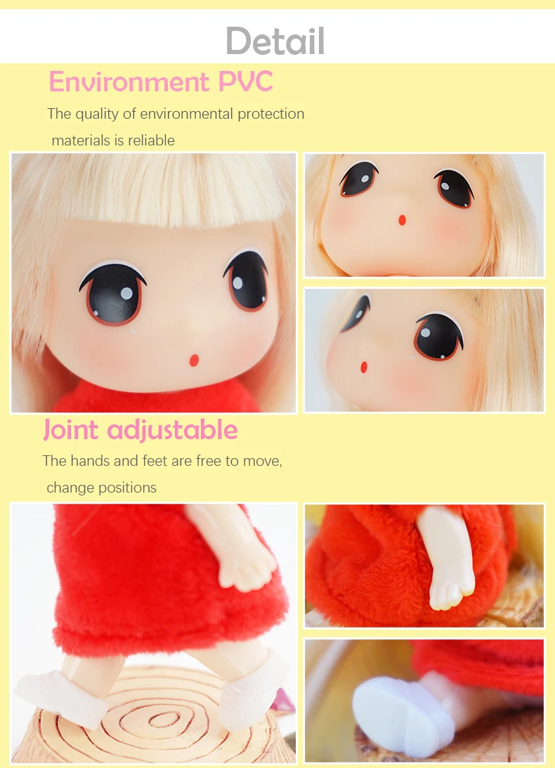 Кукла Ddung 9 см, настоящие корейские куклы в виде двенадцати зодиака, меняющие животных, BJD, мини, подарок на день рождения, брелок, коллекция, украшение
