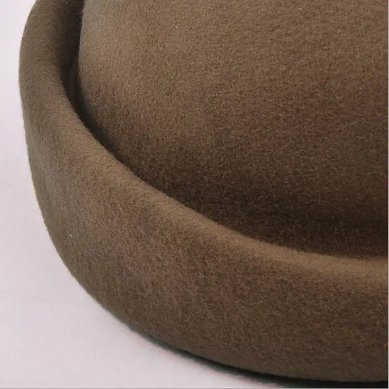 Женская винтажная фетровая шляпа из шерсти 6 цветов 2018|wool felt fedora|fashion fedorafelt hat |