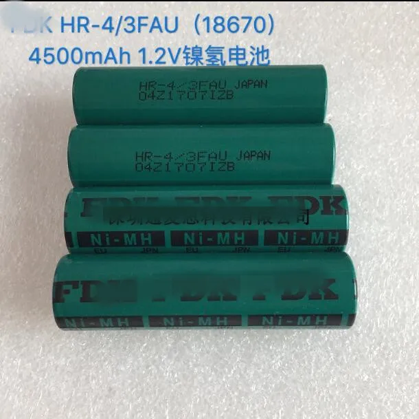 Импортная оригинальная батарея HR-4/3FAU 4500 mAh 1,2 V 18670 NiMH