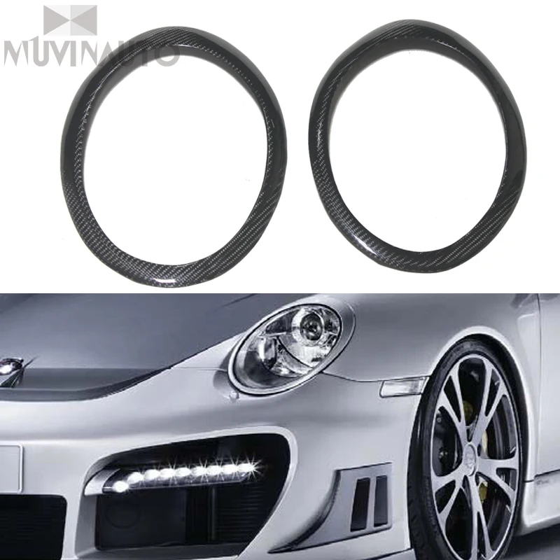 ForPorsche911 997 Turbo лампа из углеродного волокна Hood Porsche 911 Модернизированный передний