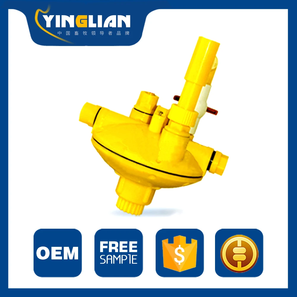 Регулятор давления воды для птицы соска перепелов с капельницей hv3n комплект