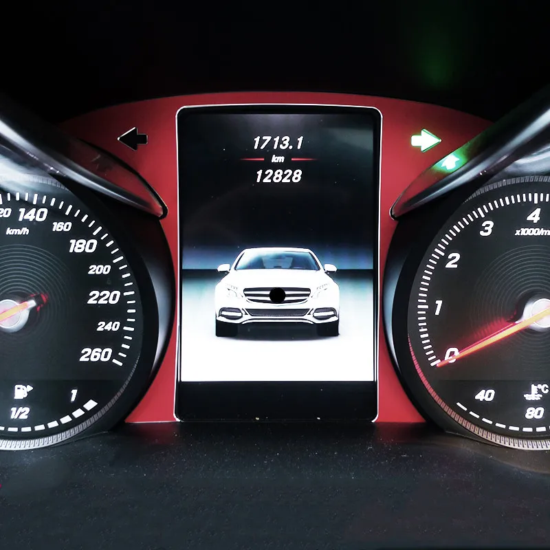 Декоративная наклейка для автомобильного стайлинга экрана компьютера Mercedes Benz C