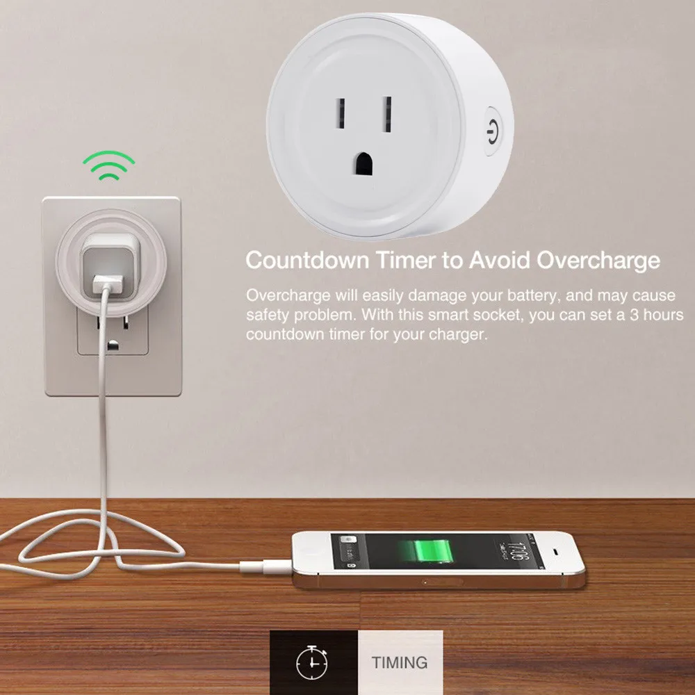 

Smart WiFi US Plug Power Socket Switch