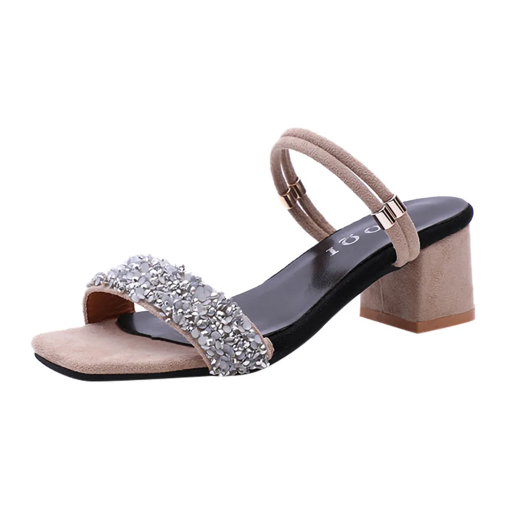 Сандалии SAGACE женские на высоком каблуке повседневные пляжные тапочки со