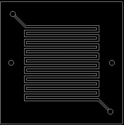 

30 pieces graphite bipolar plate for fuel cell (customized as per drawing)