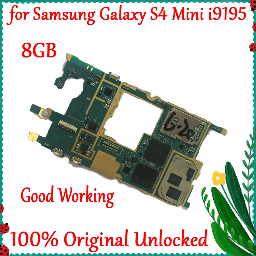 Для оригинального Samsung Galaxy S4 Mini i9195 материнская плата для телефона