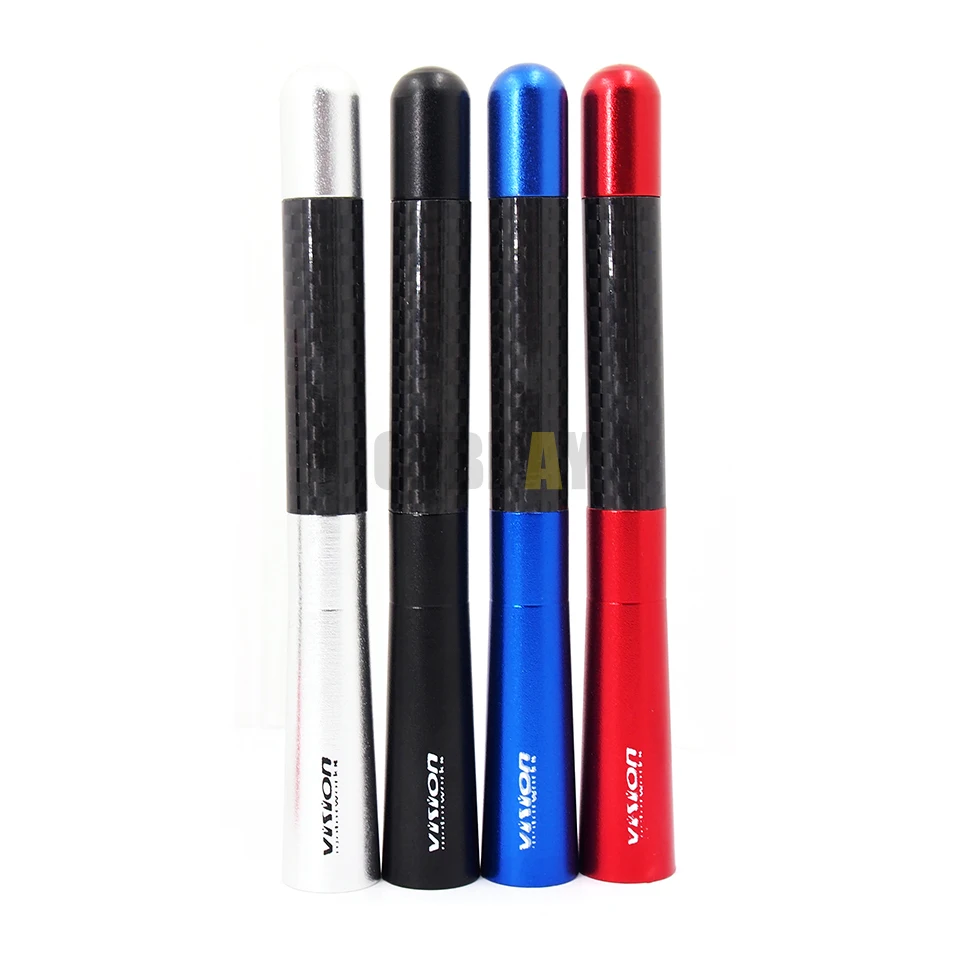 Короткая антенна из углеродного волокна 12 см радиоантенна для skoda toyota bmw e46 seat leon