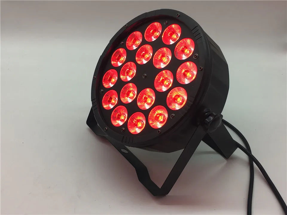 20 unids/lote nueva 18x12 W rgbw 4 в 1 16 poco DJ освещение DMX512 4/8CH DMX KTV led par | Лампы и