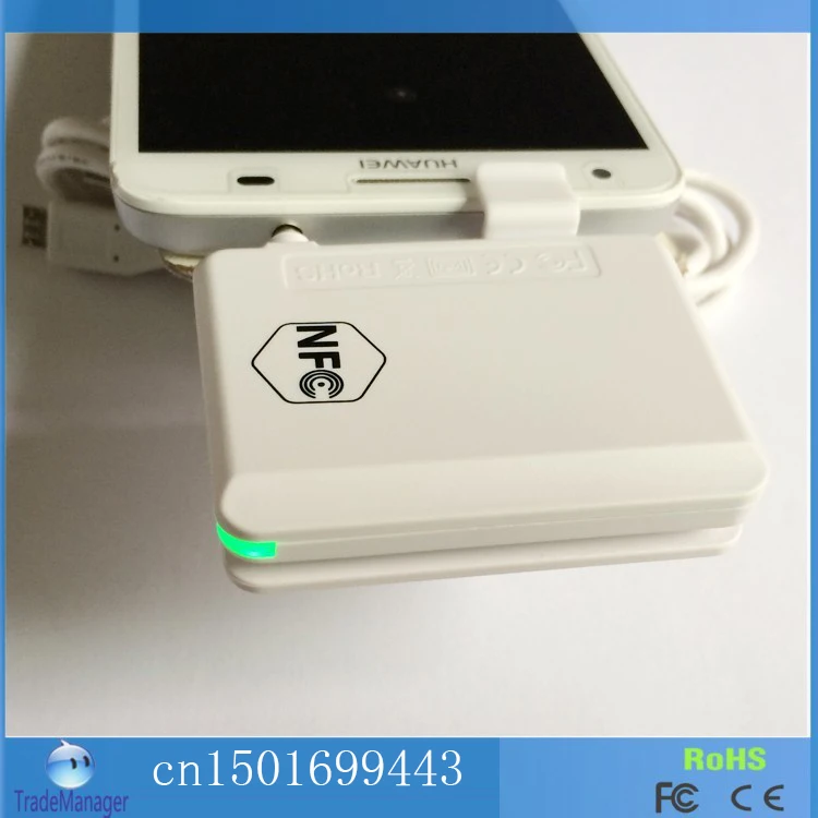 Горячая продажа маленький телефон HF NFC читатель писатель для Android и iPhone *