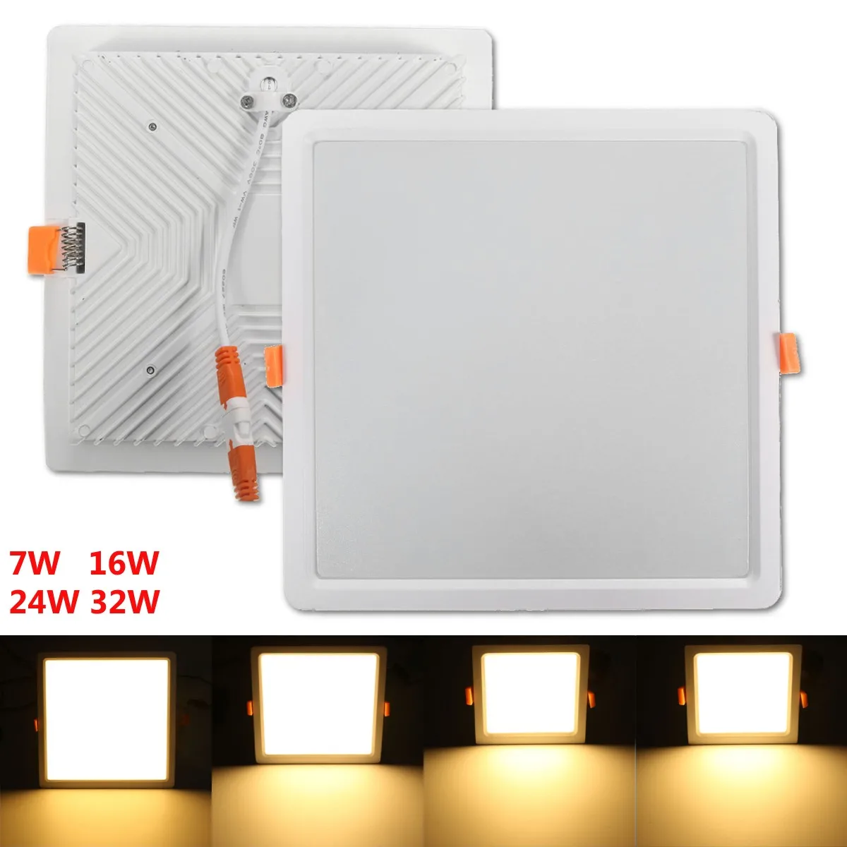 Высокояркие светодиодные панели потолочные светильники 7 Вт 16 24 32
