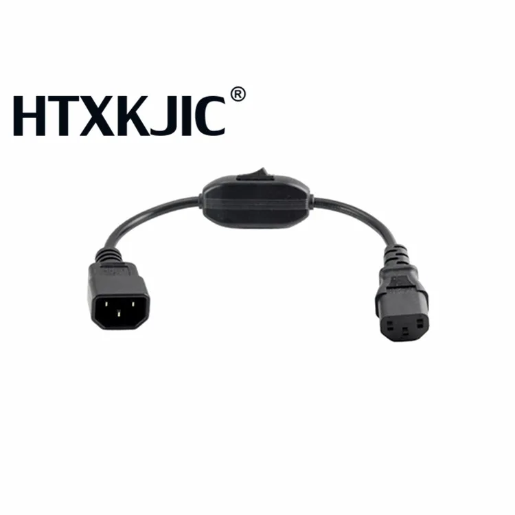 C14-C13 удлинитель питания IEC 320 C13 мама к C14 папа с 10 А выключателем | Компьютеры и офис