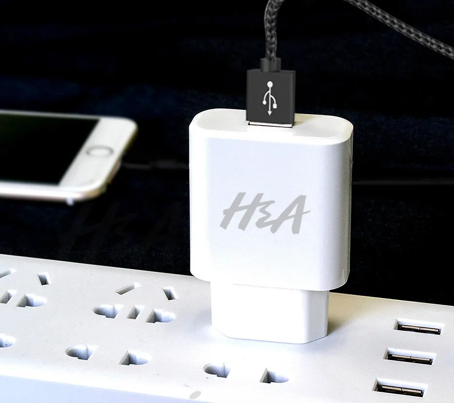 H& A Quick Charge 3,0 USB зарядное устройство для samsung S10 Plus S9 S8 QC3.0 мульти зарядное устройство для iPhone X XSMax 7 8 6 Plus EU зарядное устройство