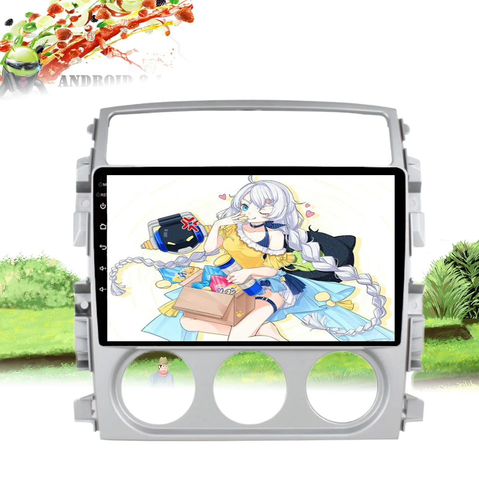 9 &quot2.5D IPS Android 10 0 автомобильный DVD мультимедийный плеер GPS для Suzuki Liana 2007 2008 2009-10-2013