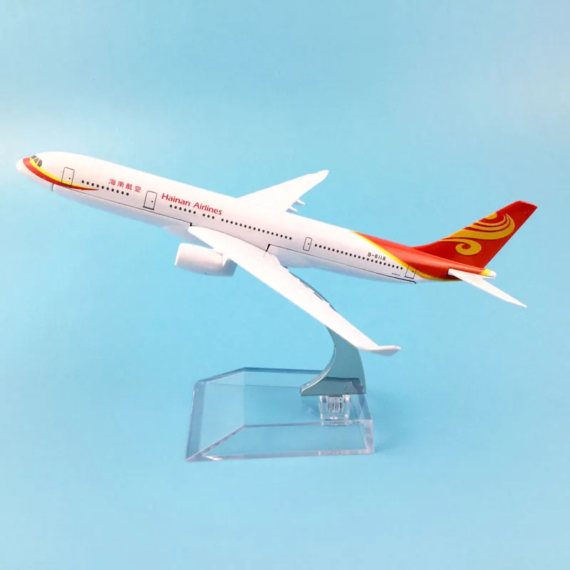

Модель самолета HAINAN AIRLINES 16 см, модель самолета для детей, подарок на день рождения