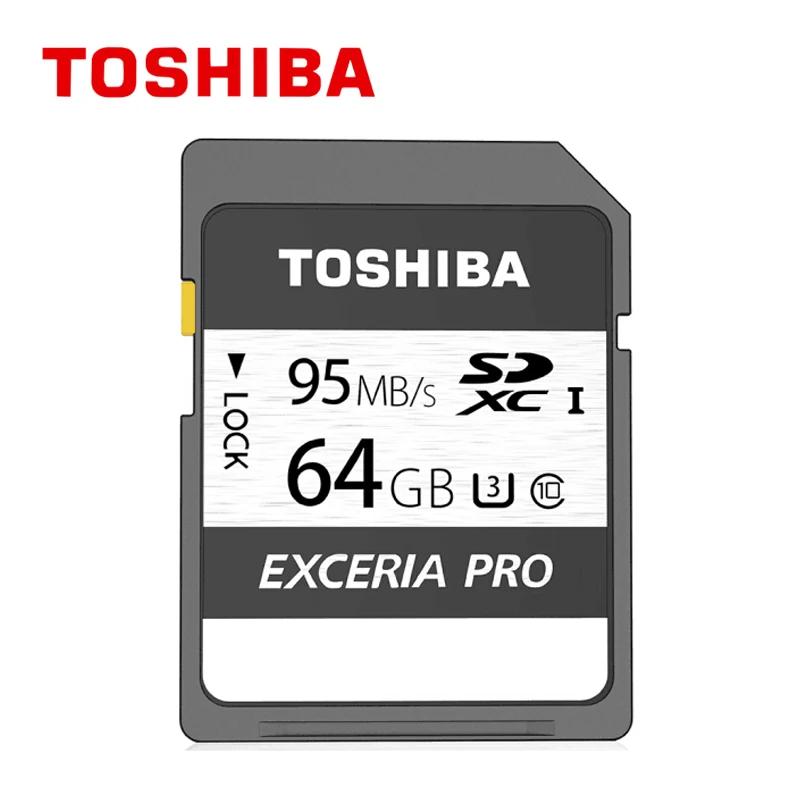 Toshiba Exceria Pro N401 128 Гб 64 ГБ Памяти SDXC карты памяти SDHC U3 32 до 95 МБ/с. Class10 uhs-i для