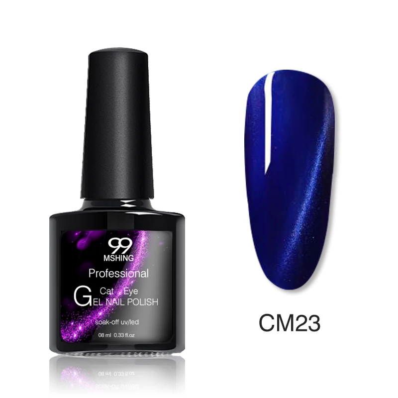 CM23 Mshing99 3D кошачий глаз Гель-лак для ногтей vernis Полупостоянный УФ-лак для маникюрный гель для ногтей праймер верхнее покрытие Гель-лак - Цвет: CM23