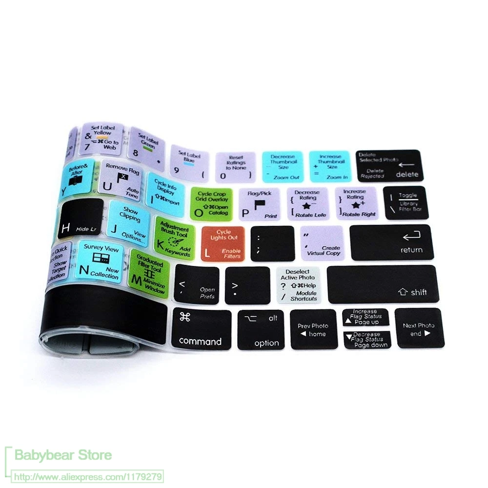 Силиконовая клавиатура для Macbook Pro 13 &quot15&quot с сенсорной панелью