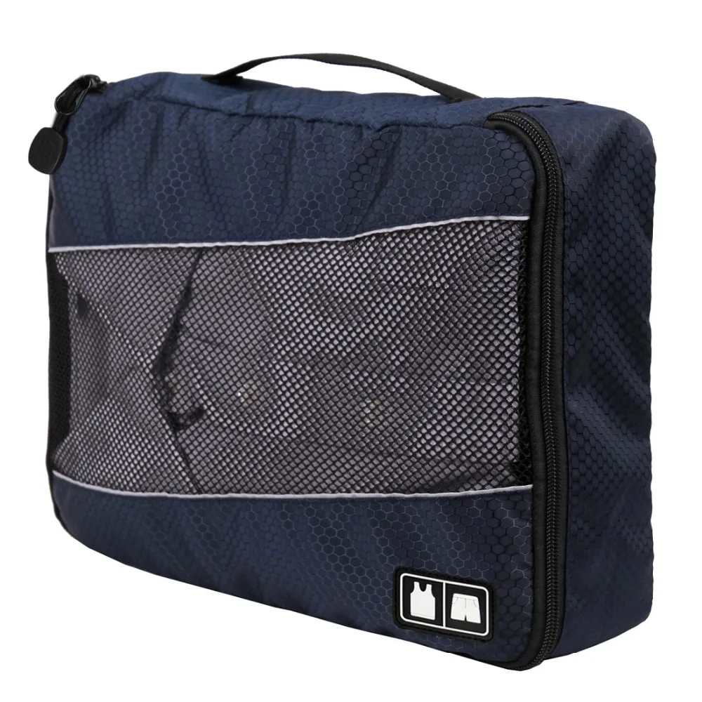 BAGSMART 3 шт. унисекс упаковка для одежды кубики дорожные сумки рубашки брюки