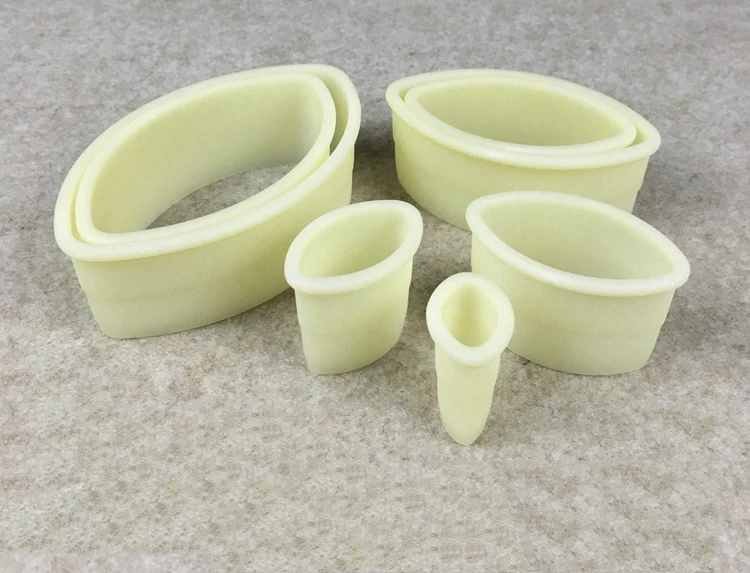 7 шт. в партии плоский край оливкового овальной формы нейлон пластик резак