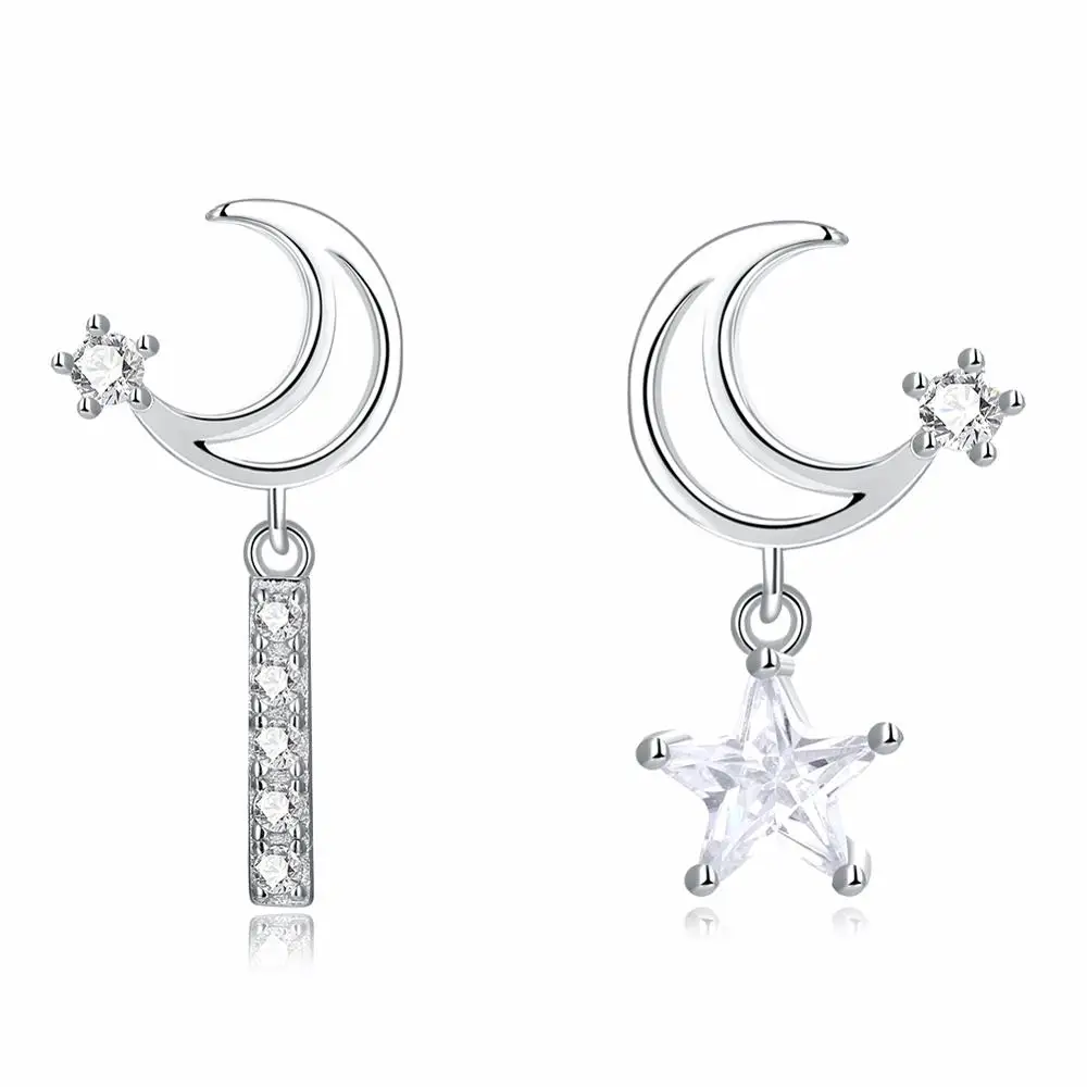 Серьги-подвески с кристаллами Swarovski серьги белого цвета | Украшения и аксессуары
