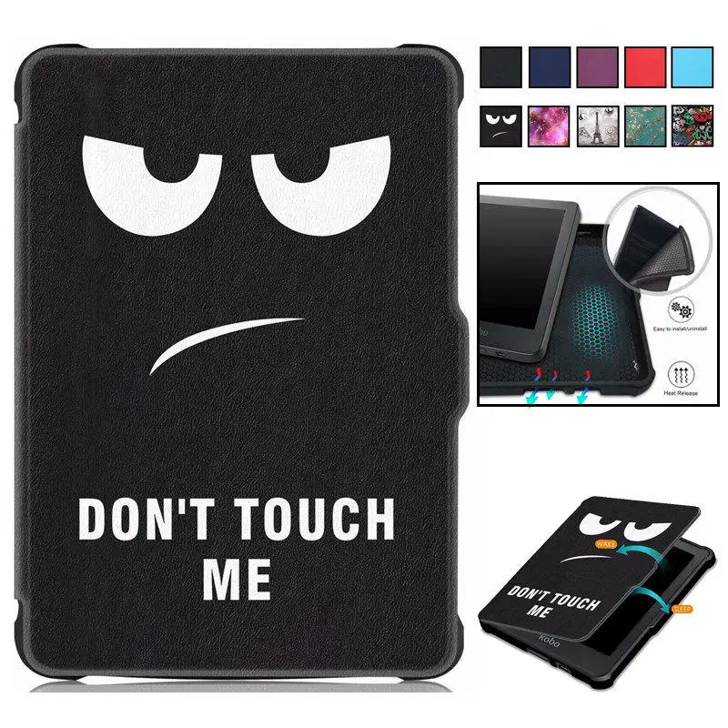 For Kobo Clara Clear HD Ultra Slim Smart Cover TPU Leather Protective Cases | Компьютеры и офис