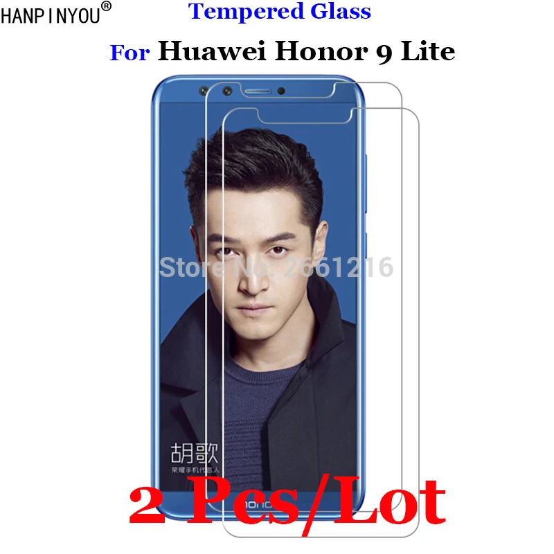 2 шт./лот для Huawei Honor 9 Lite закаленное стекло 9H 2.5D Премиум Защитная пленка экрана 9lite 5