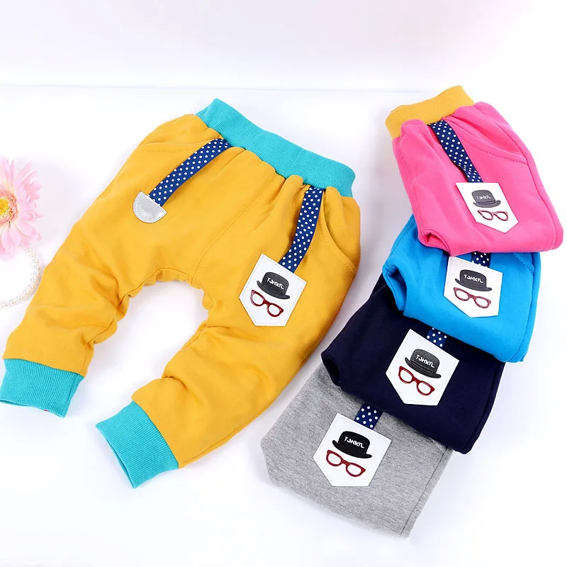 2015 новые детские шаровары на весну и осень 1 шт. Хлопковые Штаны для маленьких