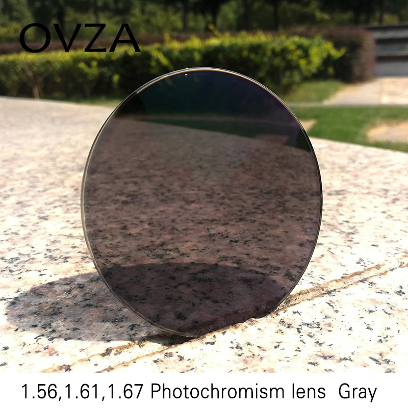 Фотохромные линзы OVZA 1 56 61 67 по рецепту для близорукости|Очки аксессуары| |