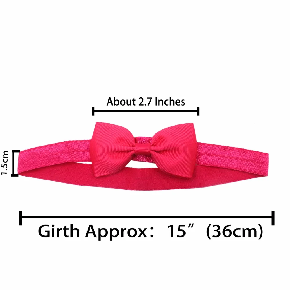 20 шт 2 75 дюймов бутик девушки Grosgrain ленты красочные Pinwheel Детские волосы для