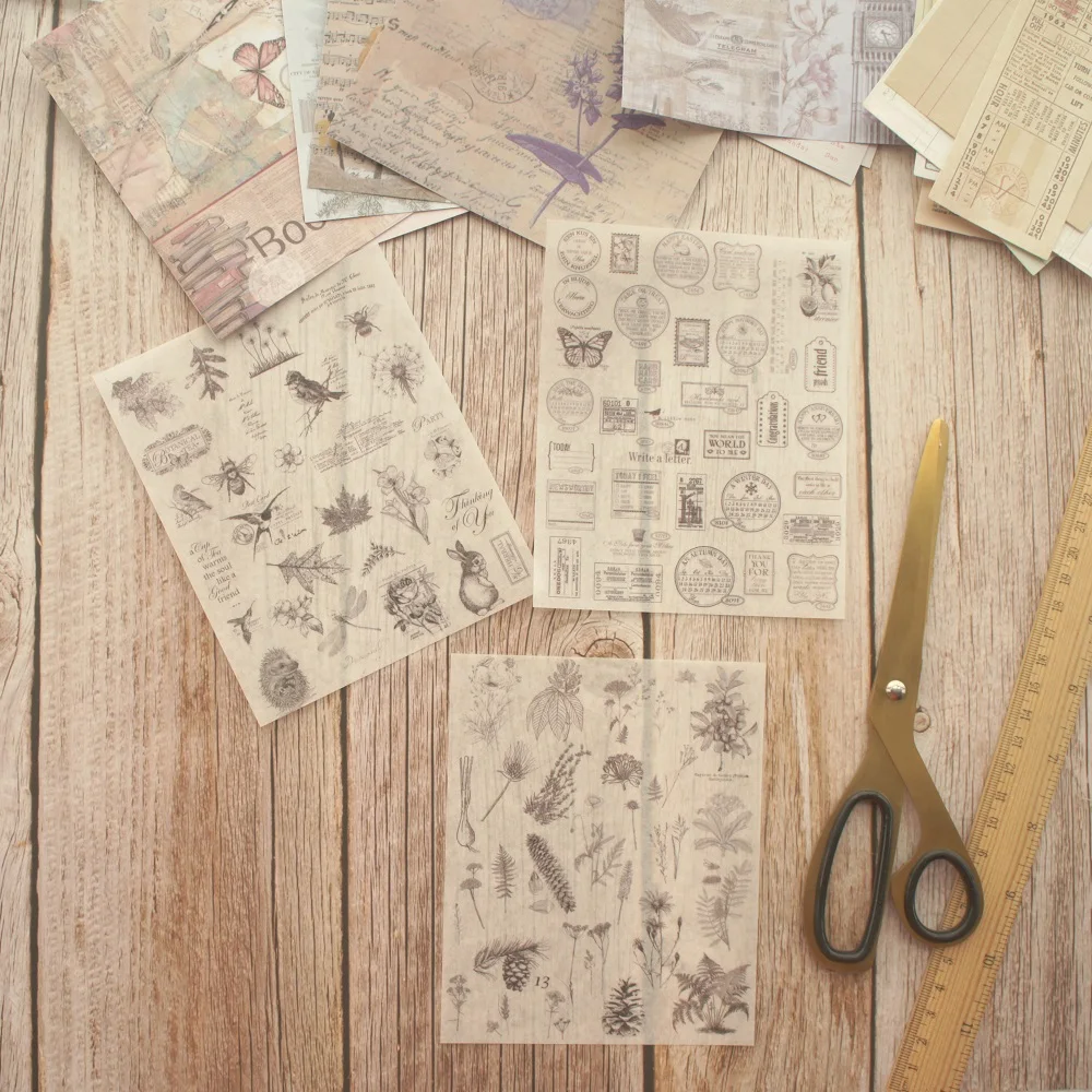 45 шт. DIY Цветочная фотография тема бирка мини карта фон рукоделие Скрапбукинг