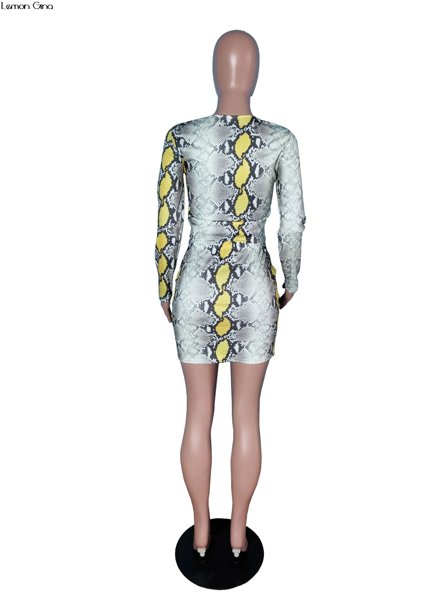 2018 новый спортивный костюм с длинным рукавом Леопардовый принт укороченный топ