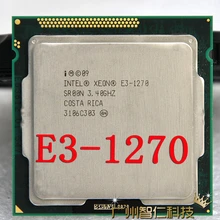 Intel Xeon e3-1270 E3 1270 E3-1270 3,4 ГГц LGA1155 8 МБ 4 ядра Процессор процессор E3 1270 SR00N