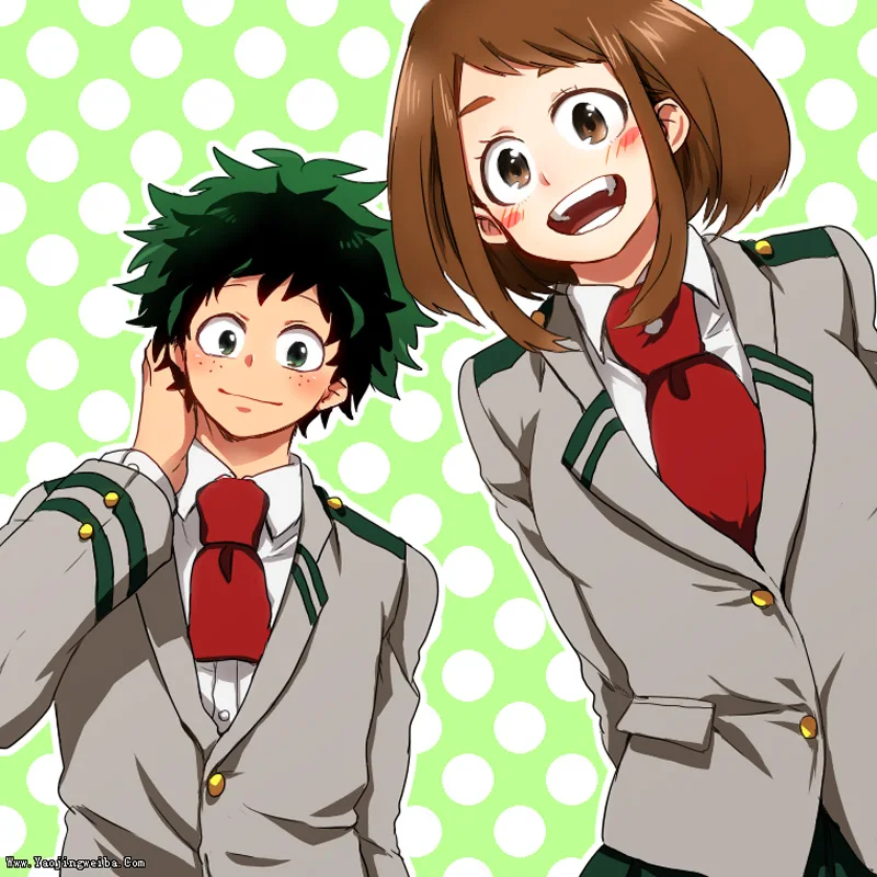 Boku no Hero Academy My Hero Academy AsuiTsuyu yaojorozu Momo школьная форма OCHACO URARAKA мидория изуку карнавальный костюм