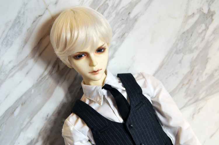 Парики для кукол BJD Короткие парики 1/3 1/4 1/6 DD SD MSD YOSD из проволоки высокой