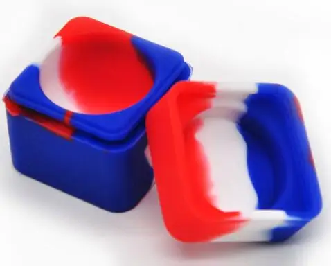 Новый силиконовый Квадратный мини чехол для хранения табака в забавном стиле