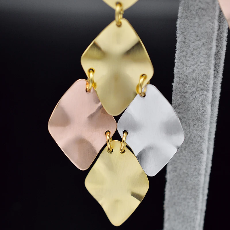ZEA Dear Jewelry Long Drop Earrings For Women Dangle Hot Selling Big Wedding Gift Bohemia Findings | Украшения и аксессуары