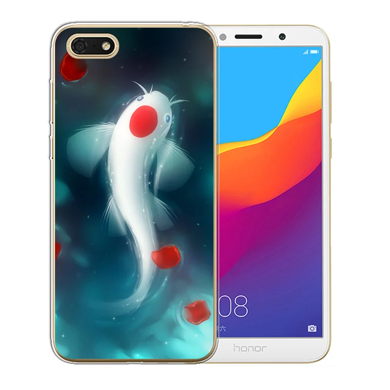 Мягкий ТПУ силиконовый чехол для Huawei Honor 7A 5 45 &quot Чехол телефона DUA-L22 задняя крышка