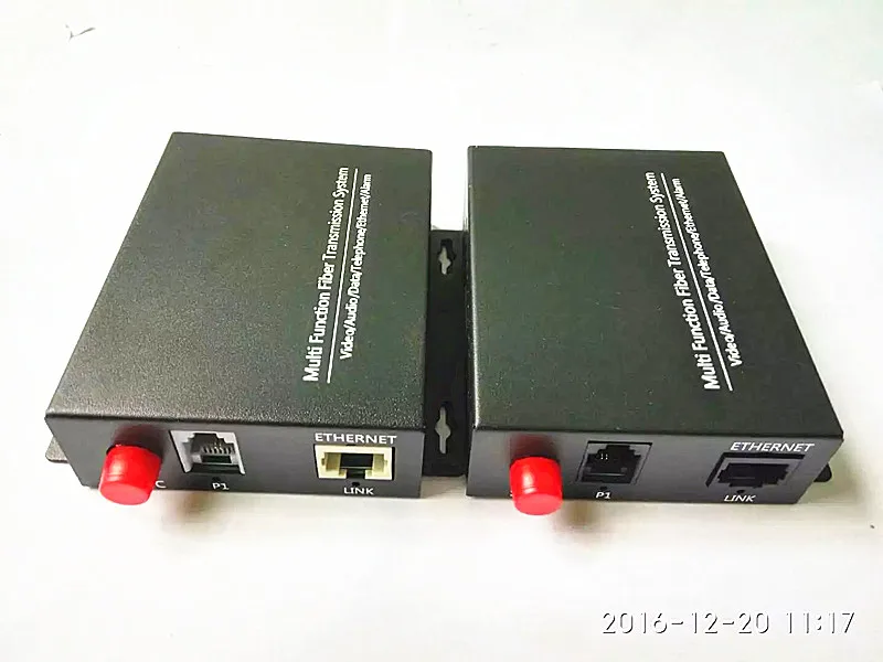 1 пара канал PCM голосовой телефонный оптоволоконный мультиплексер и 100 м Ethernet FC