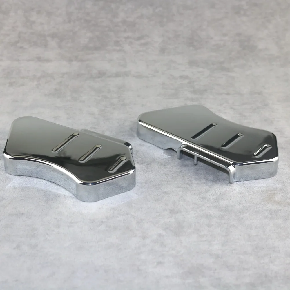 Передние колпачки суппорта мотоцикла для HONDA VTX1800 2002 2003 2004 2005 2006 2007 хром из АБС