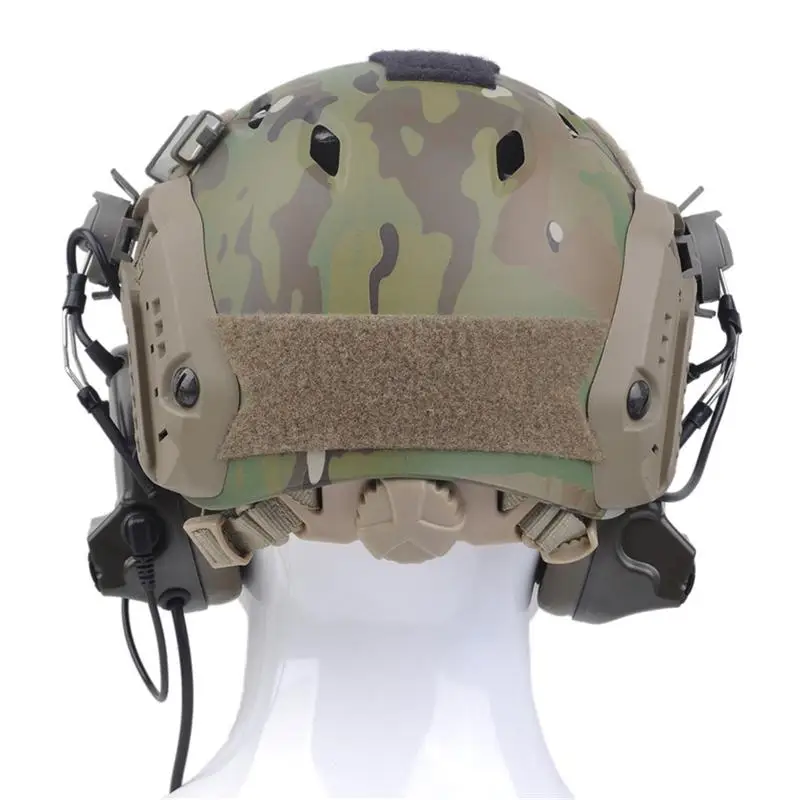Наушники Softair Aviation наушники Comtac II для быстрых шлемов и пелторов набор адаптеров