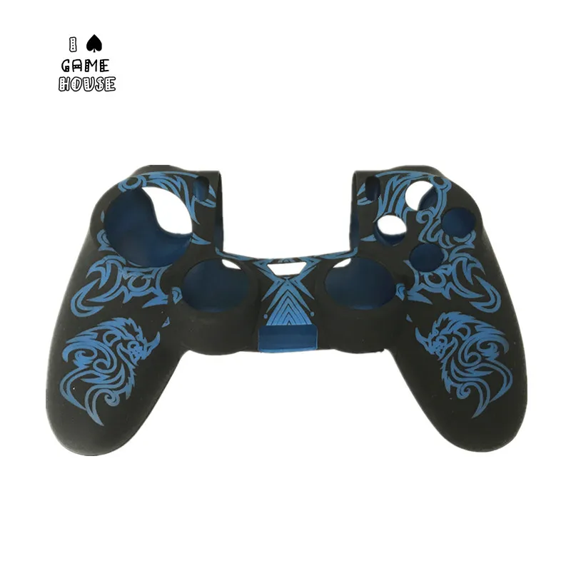 Модный дизайн силиконовый чехол для геймпада защитный контроллера PS4 с
