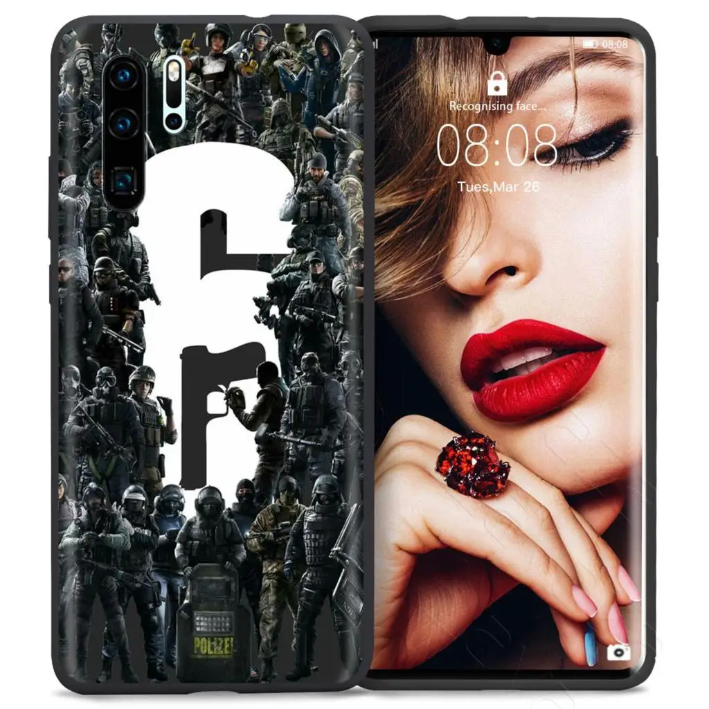 7 Lavaza R6 Радуга шесть осада чехол для huawei Коврики 30 20 Honor 6a 7a 7c 7x 8C 8x9 10 Nova 3i 3 Lite рro Y6 - Цвет: 7