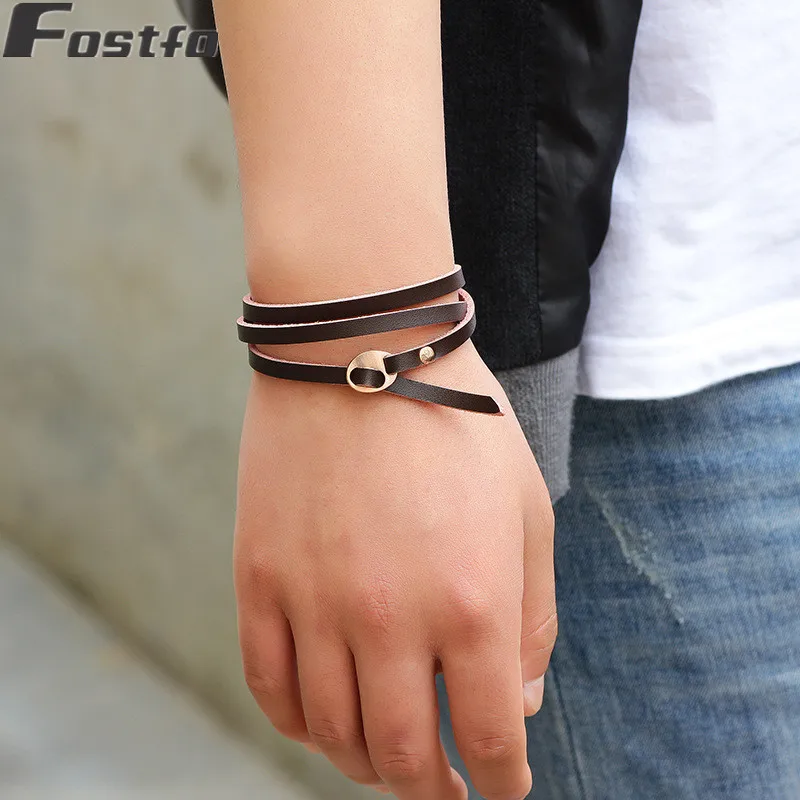 Новинка Модные Винтажные Ювелирные изделия черный коричневый многослойный