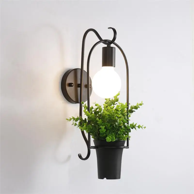 Американский Ретро домашний декор светодиодсветодиодный настенные лампы в