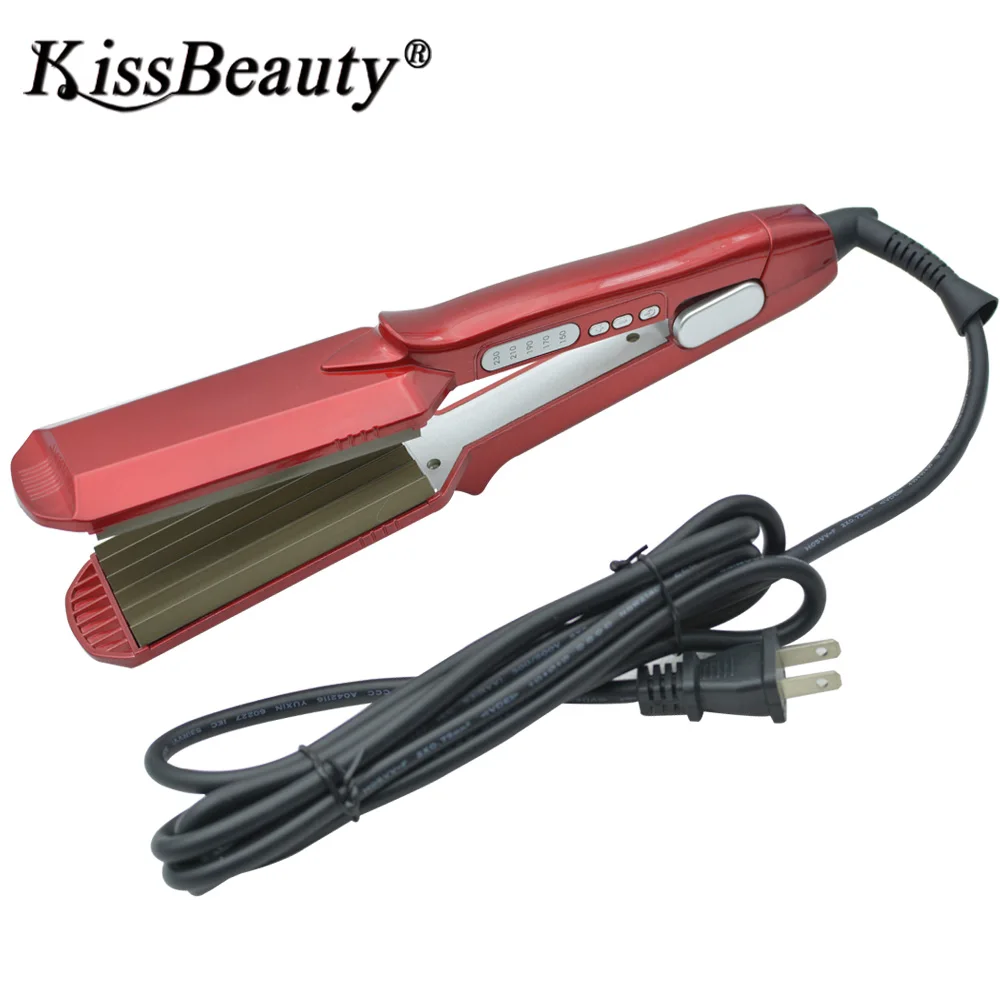 Профессиональная гофрированная плойка Kissbeauty модные гофрированные маленькие
