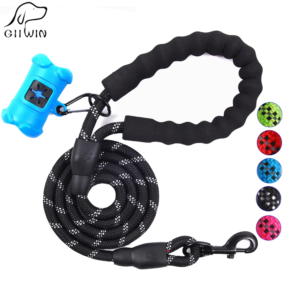 

Dog Leash Pet Products for Large Dog Leashes Collar Harness Puppy Pet Accessories Reflective Dog Leash Lead Dog-Collar JW0056