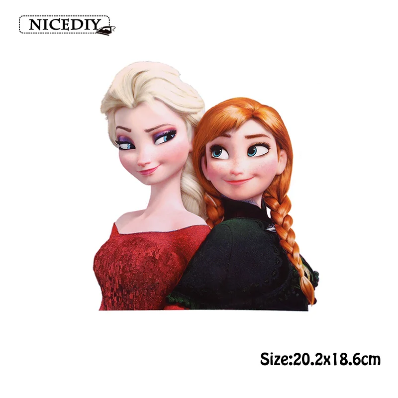 Nicediy теплопередающие виниловые накладки для ногтей, утюжок для передачи одежды, патчи принцессы ангела для одежды, футболка, моющиеся DIY